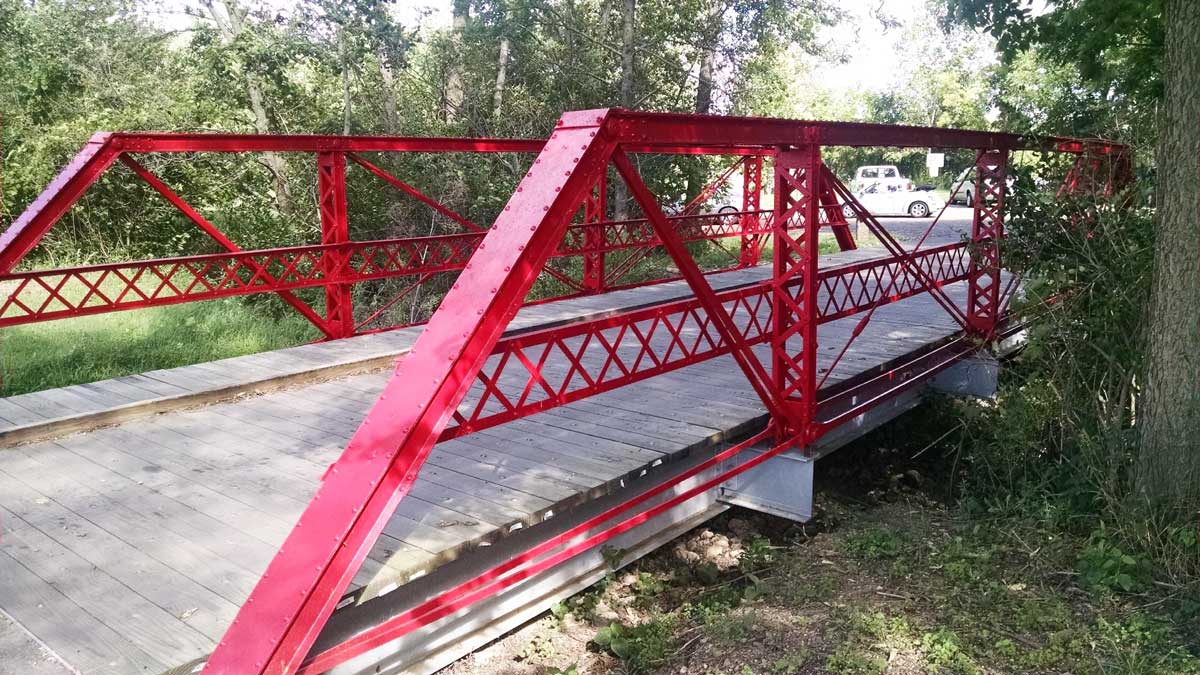 Lucerne bridge at Ariel-Foundation Park